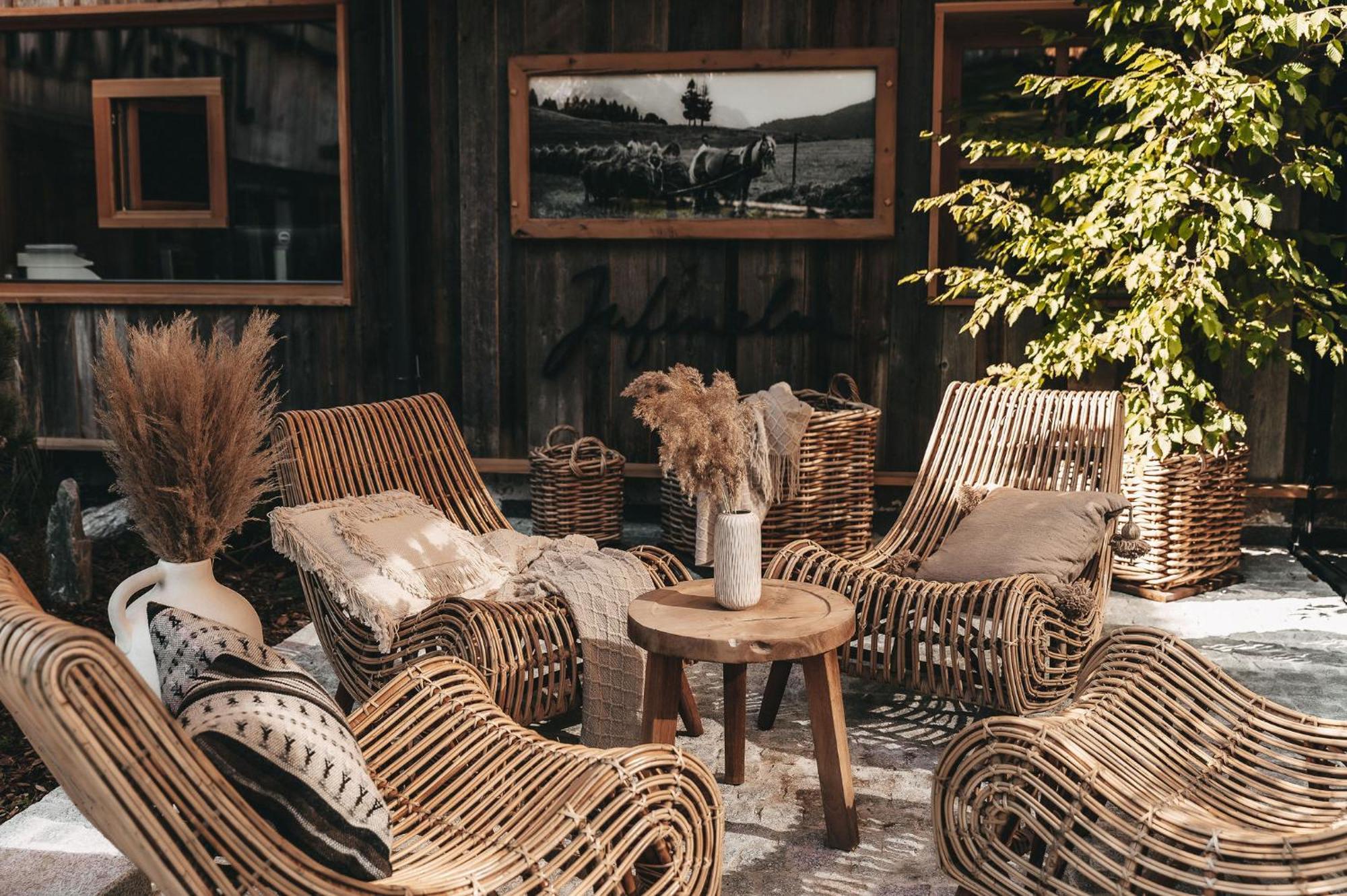 Jufenalm Boho Hotel & Restaurant Maria Alm am Steinernen Meer Exterior foto